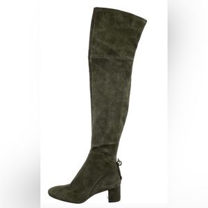 Green Tory Burch suede boots women’s 9